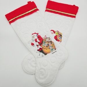 VINTAGE | 1992 Noma Santa Claus Christmas stockings